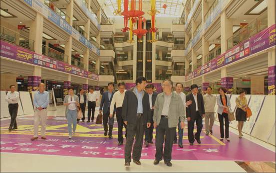 副省長王黎明一行視察朝陽物流園區(qū)，臨空經(jīng)濟開發(fā)區(qū)工作